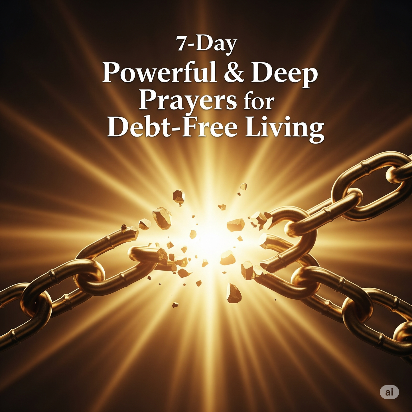 7-Day Powerful & Deep Prayers for Debt-Free Living