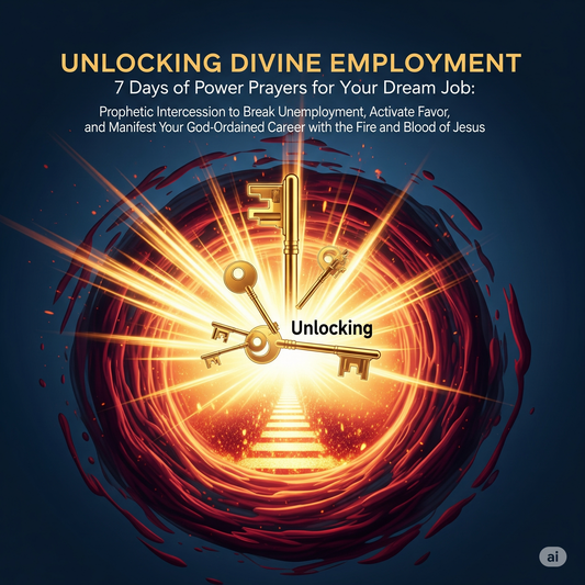 UNLOCKING DIVINE EMPLOYMENT: 7 Days of Power Prayers for Your Dream Job
